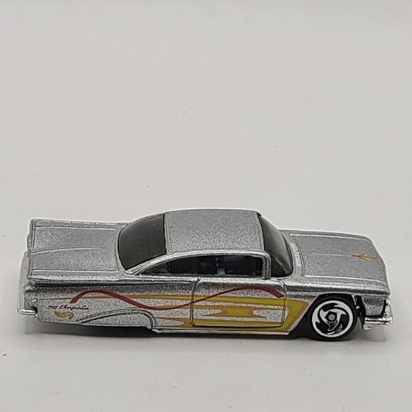 Vintage Hot Wheels 1959 Chevy Impala Metallic Silver Die Cast - Picture 1 of 6